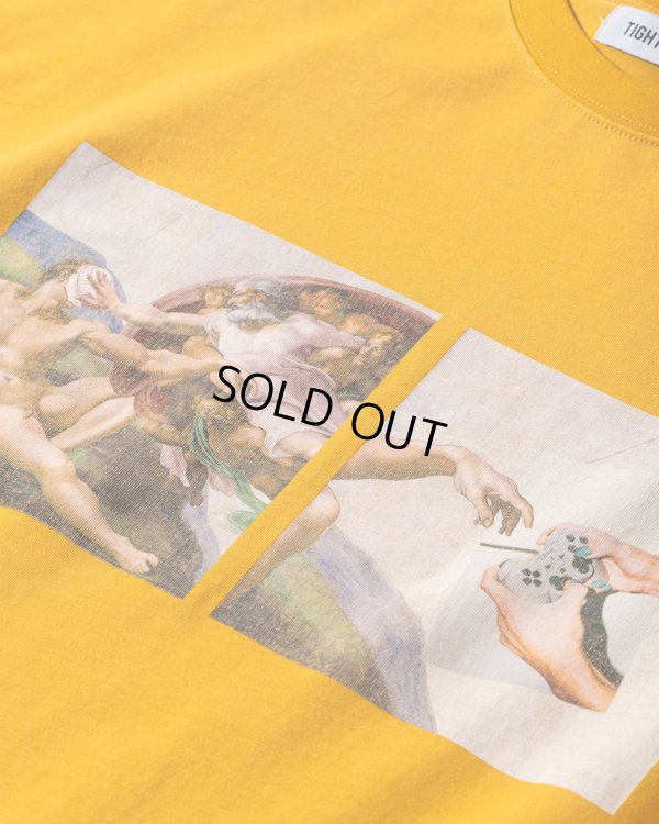 画像3: TIGHTBOOTH/PASS THE PIE L/S T-SHIRT（Mustard）［プリント長袖T-24秋冬］