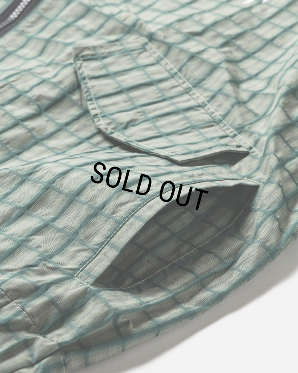 画像6: 【30%OFF】TIGHTBOOTH/PLAID LIGHT SWING TOP（Green）［ライトスウィングトップ-24秋冬］ (6)