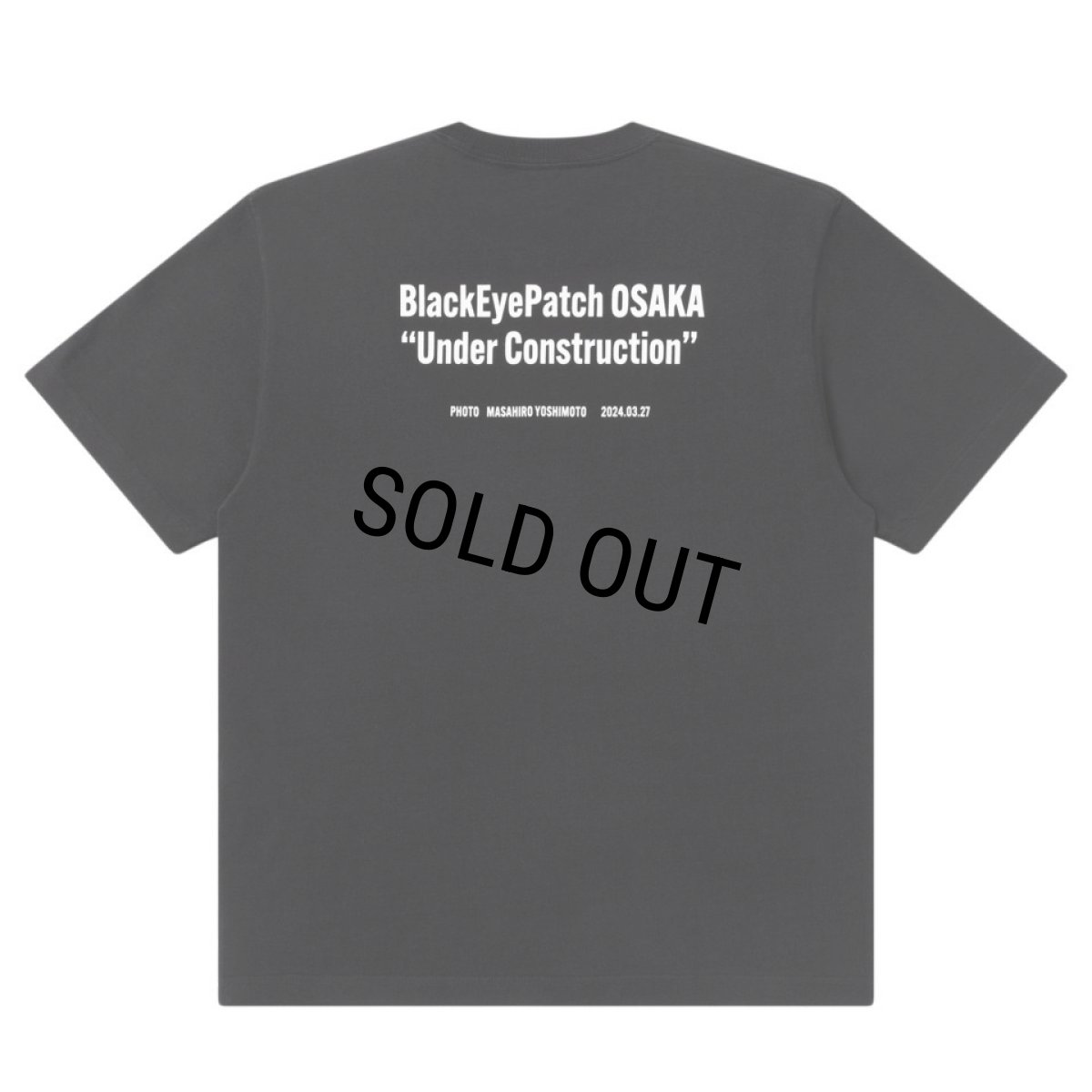 画像2: BlackEyePatch/UNDER CONSTRUCTION TEE（BLACK） (2)