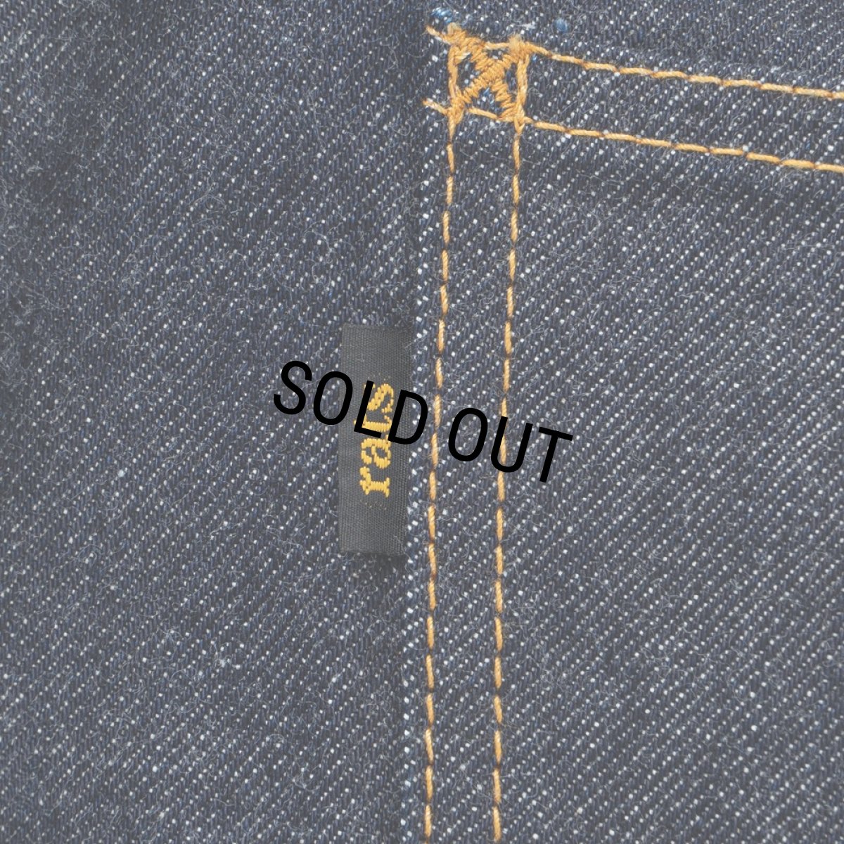 画像8: 【30%OFF】RATS/INDIGO DENIM PANTS（INDIGO）［デニムパンツ-24秋冬］ (8)