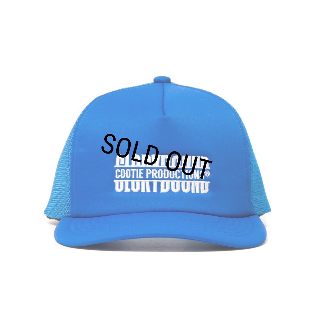 画像1: COOTIE PRODUCTIONS/Polyester Twill 5 Panel Mesh Cap（Blue）［5パネルメッシュキャップ-24秋冬］ (1)