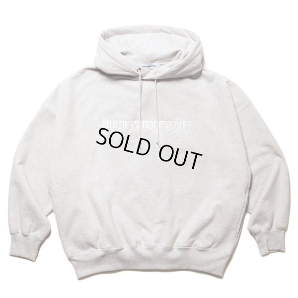 画像1: COOTIE PRODUCTIONS/Open End Yarn Sweat Hoodie（Embroidery）（Oatmeal）［スウェットフーディー-24秋冬］