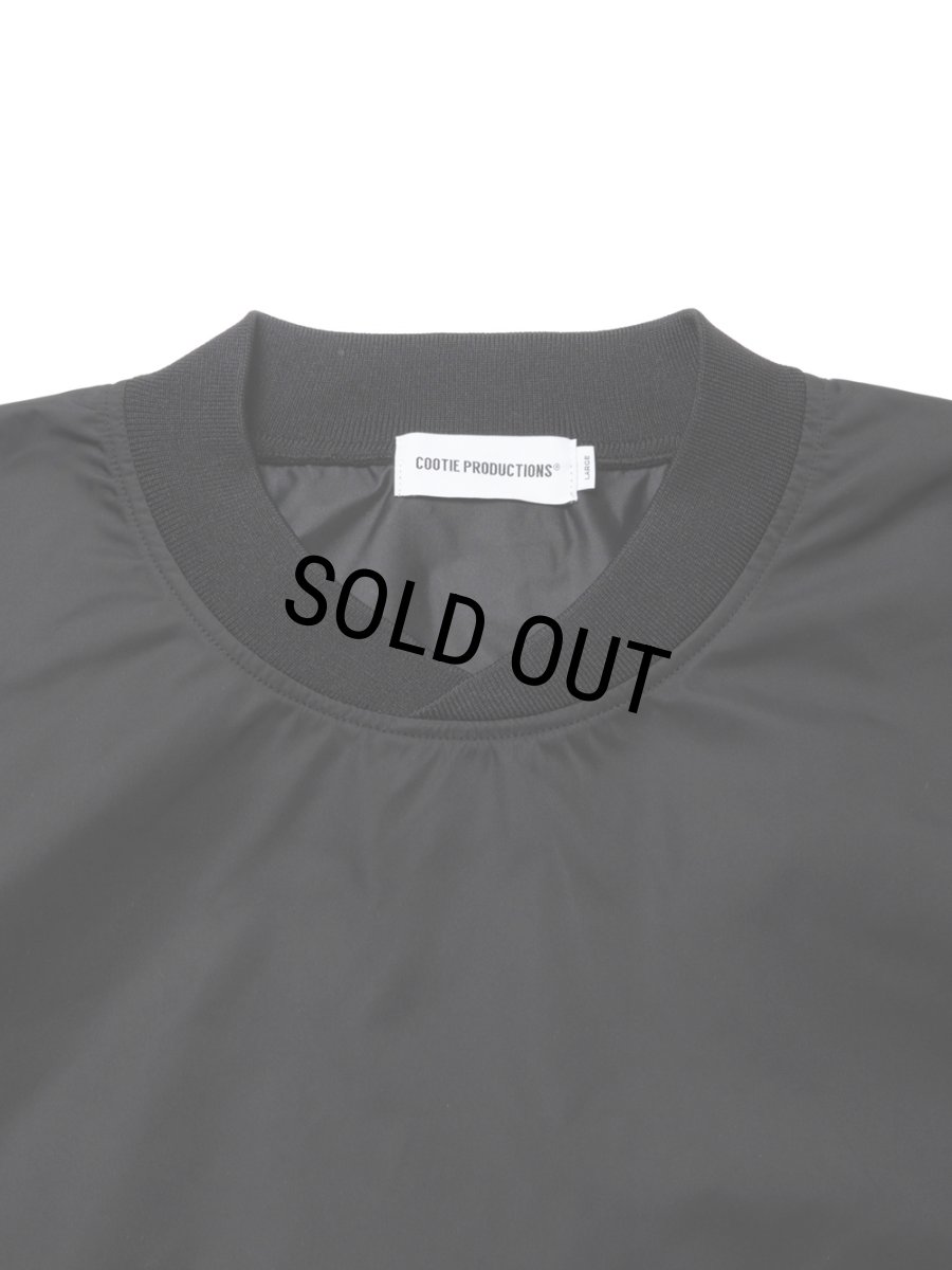 画像3: COOTIE PRODUCTIONS/Memory Polyester Twill Football Top（Black）［フットボールトップ-24秋冬］ (3)