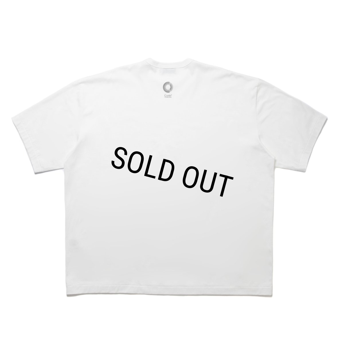 画像1: COOTIE PRODUCTIONS/Oversized S/S Tee（White）［オーバーサイズT-24秋冬］ (1)