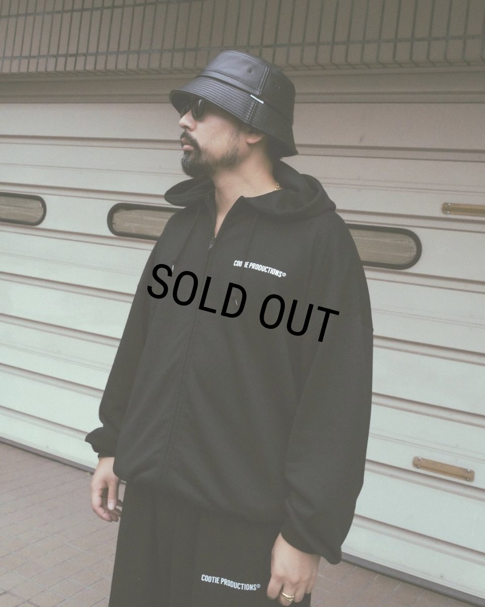 画像4: COOTIE PRODUCTIONS/Dry Tech Oversized Sweat Zip Up Hoodie（Black）［ドライテックジップフーディー-24秋冬］ (4)