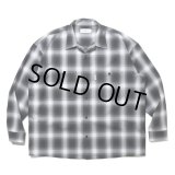 COOTIE PRODUCTIONS/CHECK T/W Work L/S Shirt（Ombre Check）［チェックT/Wワークシャツ-24秋冬］