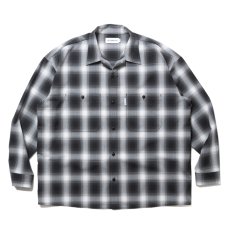 画像1: COOTIE PRODUCTIONS/CHECK T/W Work L/S Shirt（Ombre Check）［チェックT/Wワークシャツ-24秋冬］ (1)