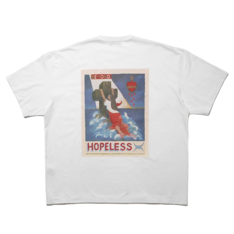 画像2: COOTIE PRODUCTIONS/Print S/S Tee（BEYOND HOPELESS）（White）［プリントT-24秋冬］