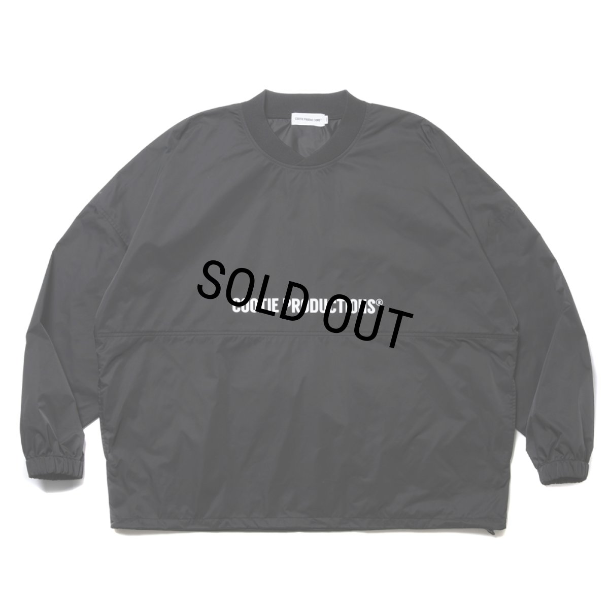 画像1: COOTIE PRODUCTIONS/Memory Polyester Twill Football Top（Black）［フットボールトップ-24秋冬］ (1)