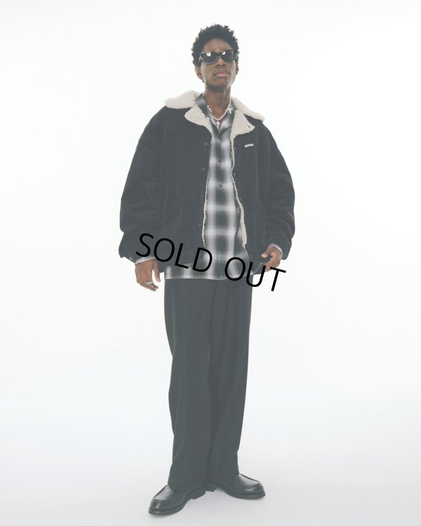 画像3: COOTIE PRODUCTIONS/CHECK T/W Open Collar L/S Shirt（Ombre Check）［チェックT/Wオープンカラーシャツ-24秋冬］