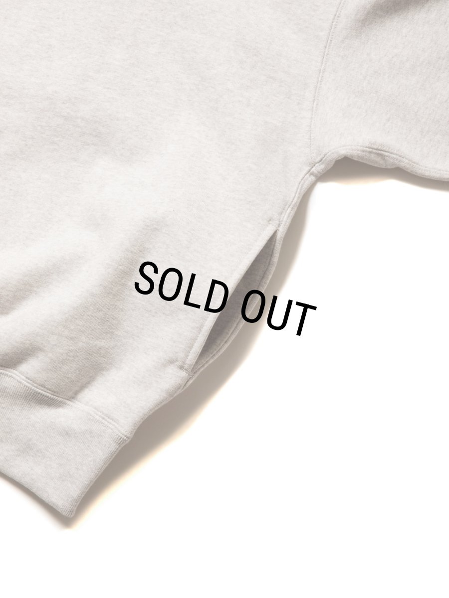 画像2: COOTIE PRODUCTIONS/Open End Yarn Sweat Hoodie（Embroidery）（Oatmeal）［スウェットフーディー-24秋冬］ (2)