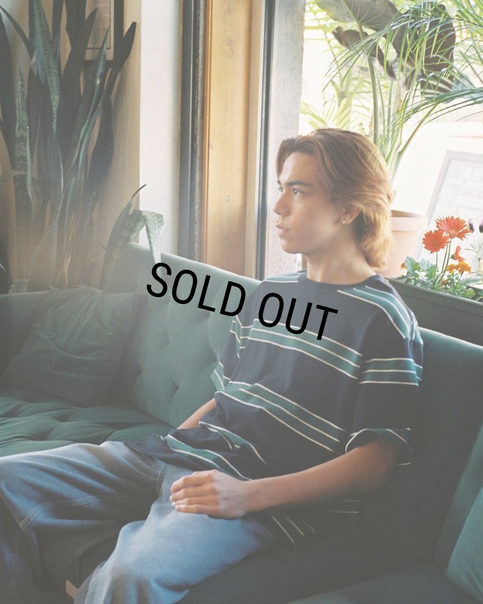 画像6: CHALLENGER/CLASSIC BORDER TEE（BLACK/GREEN）［クラシックボーダーT-24秋冬］ (6)