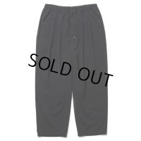 COOTIE PRODUCTIONS/PLAIN T/W 2 Tuck Easy Pants（Black）［プレーンT/Wツータックイージーパンツ-24秋冬］