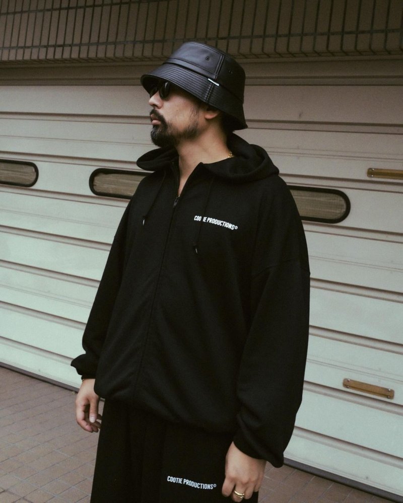 画像3: COOTIE PRODUCTIONS/Dry Tech Oversized Sweat Zip Up Hoodie（Black）［ドライテックジップフーディー-24秋冬］