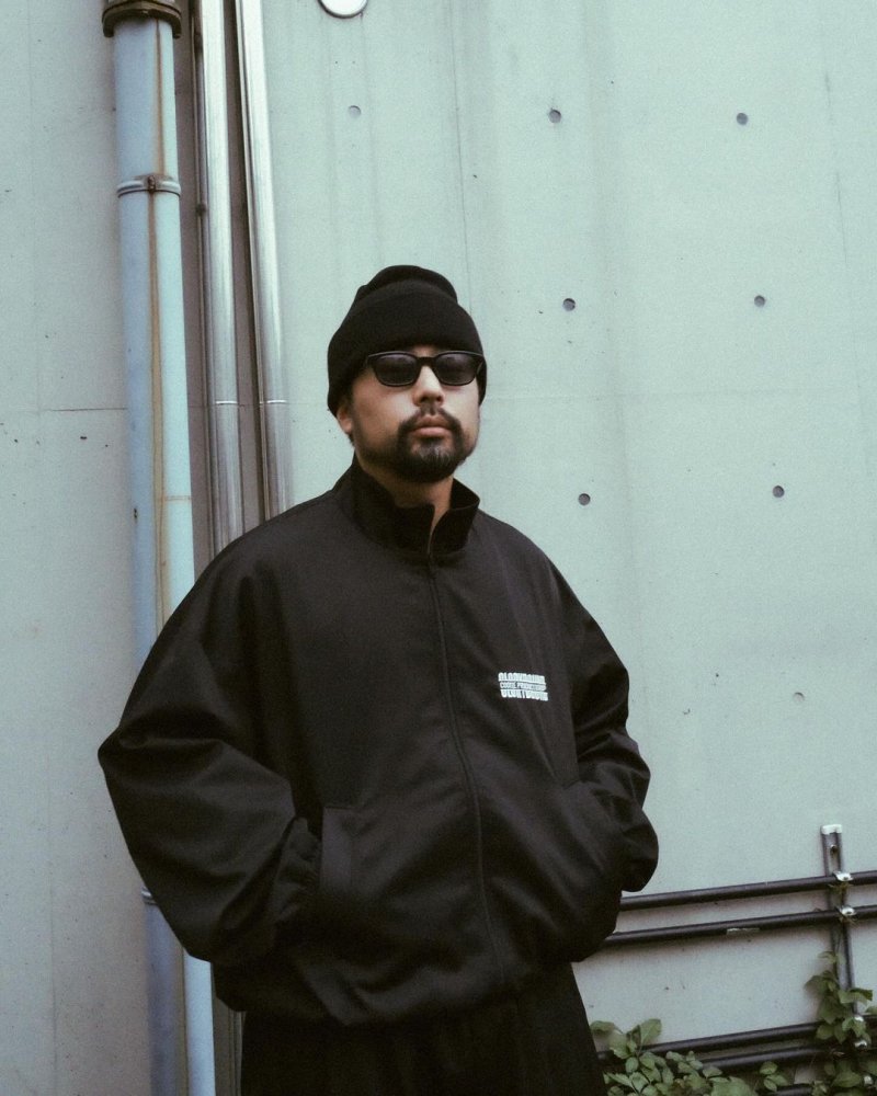 画像3: COOTIE PRODUCTIONS/Polyester Twill Track Jacket（Black）［トラックJKT-24秋冬］