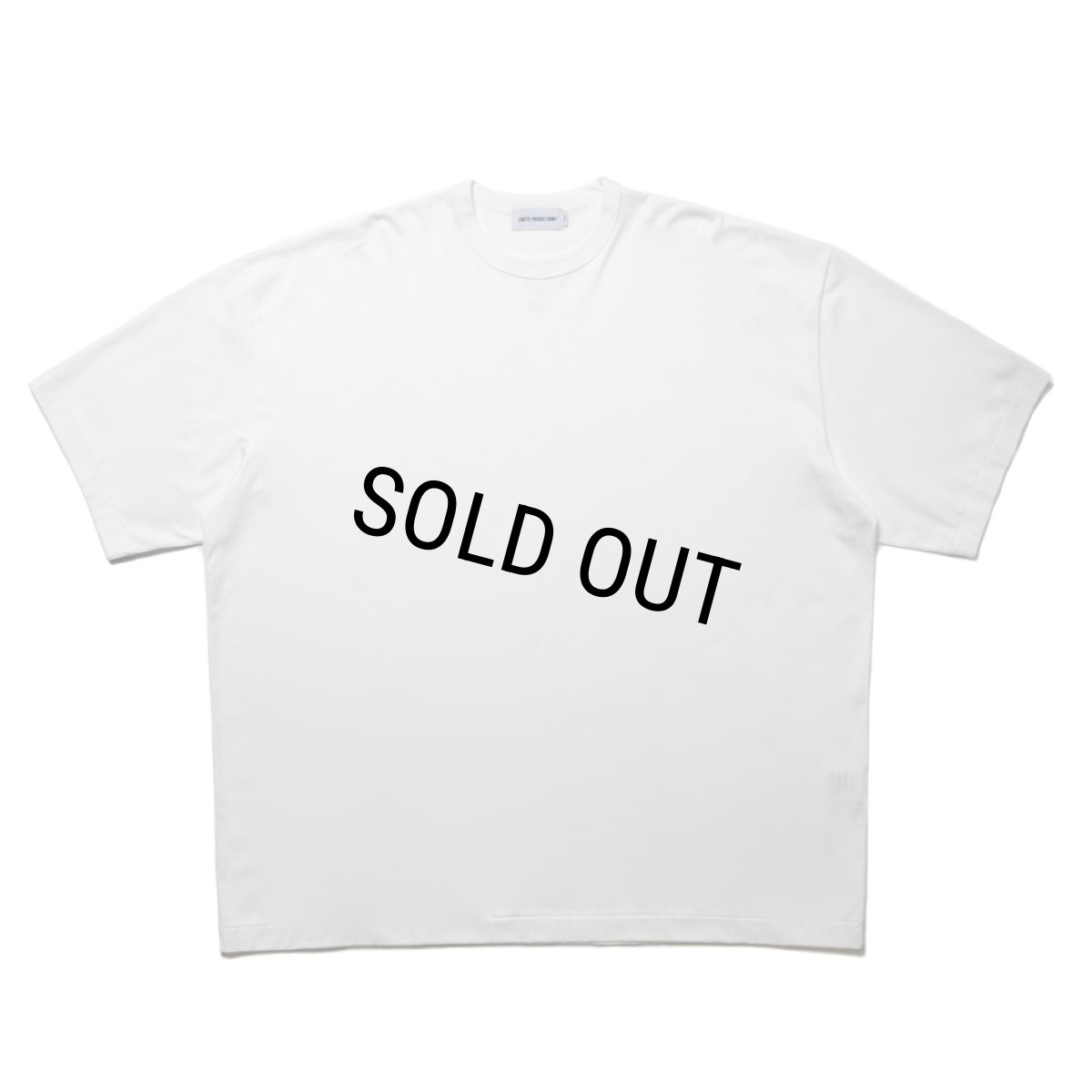 画像2: COOTIE PRODUCTIONS/Oversized S/S Tee（White）［オーバーサイズT-24秋冬］ (2)