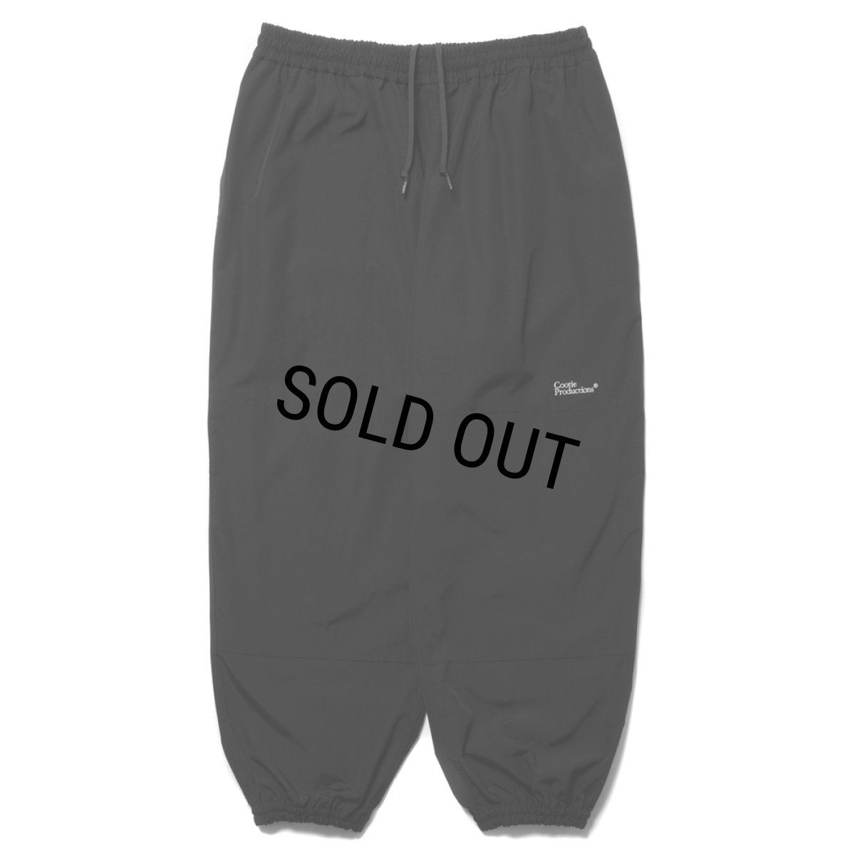 画像1: COOTIE PRODUCTIONS/T/C Weather Track Pants（Black）［T/Cウェザートラックパンツ-24秋冬］ (1)