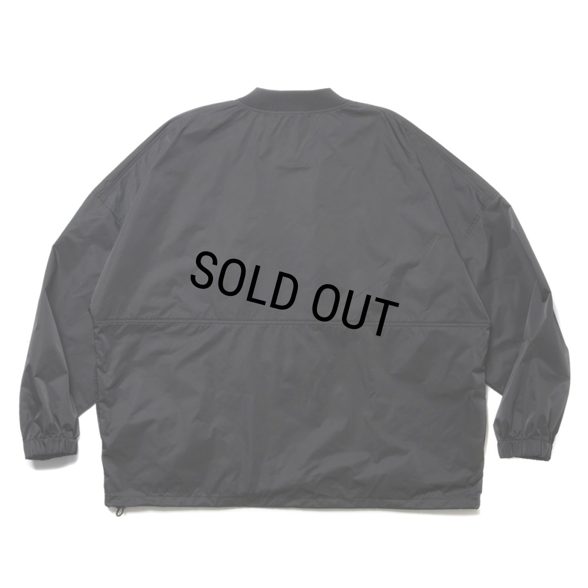 画像2: COOTIE PRODUCTIONS/Memory Polyester Twill Football Top（Black）［フットボールトップ-24秋冬］ (2)