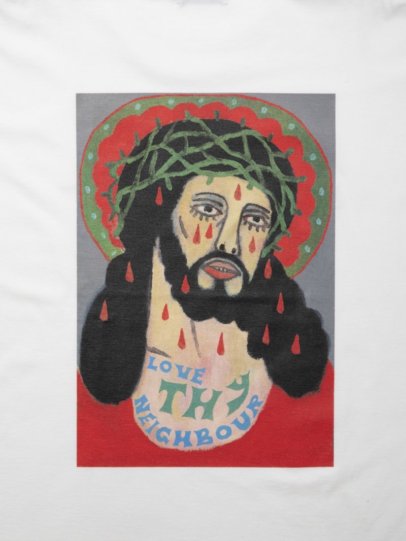 画像3: COOTIE PRODUCTIONS/Print S/S Tee（LOVE THY NEIGHBOUR）（White）［プリントT-24秋冬］