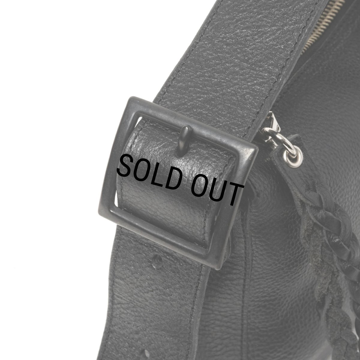 画像7: CALEE/STUDS LEATHER SHOULDER BAG ＜REGULAR＞（BLACK）［スタッズレザーショルダーバッグ"レギュラー"-24秋冬］ (7)