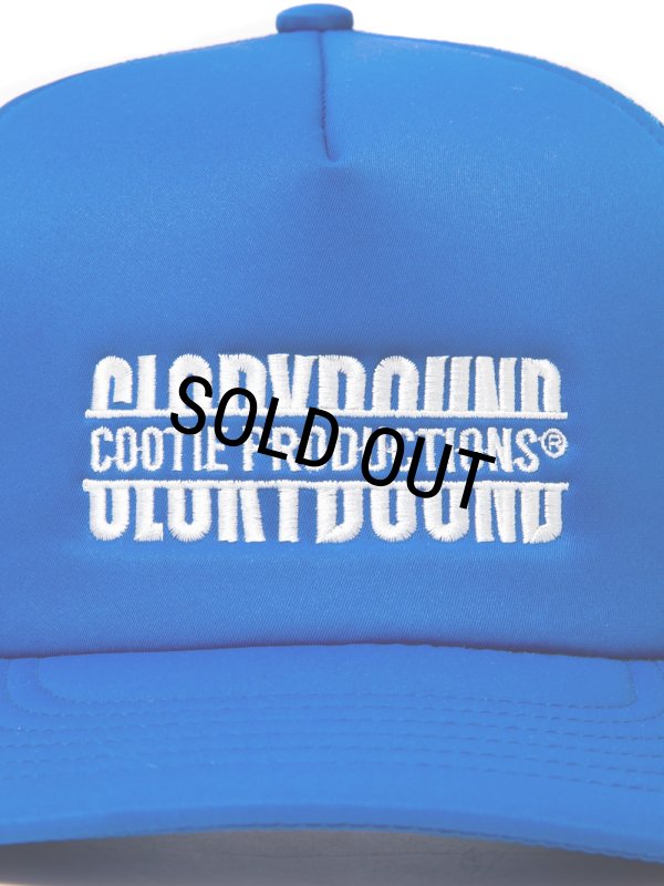 COOTIE PRODUCTIONS/Polyester Twill 5 Panel Mesh Cap（Blue）［5