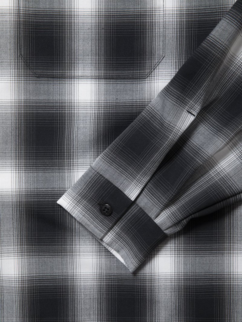 画像2: COOTIE PRODUCTIONS/CHECK T/W Work L/S Shirt（Ombre Check）［チェックT/Wワークシャツ-24秋冬］
