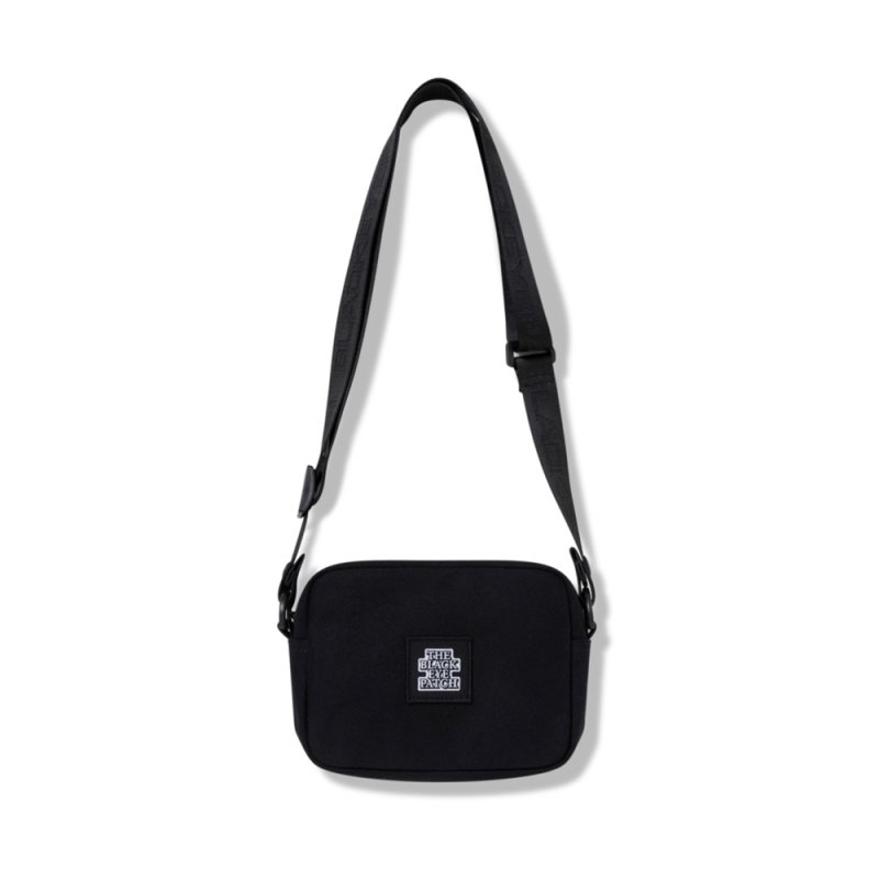 画像1: BlackEyePatch/JACQUARD STRAP SHOULDER BAG(BLACK)