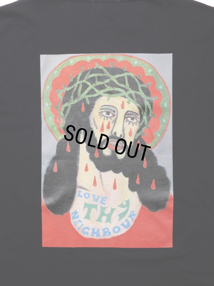 画像5: COOTIE PRODUCTIONS/Print S/S Tee（LOVE THY NEIGHBOUR）（Black）［プリントT-24秋冬］ (5)