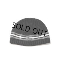 COOTIE PRODUCTIONS/Crochet Cuffless Beanie（Black Line）［カフレスビーニー-24秋冬］