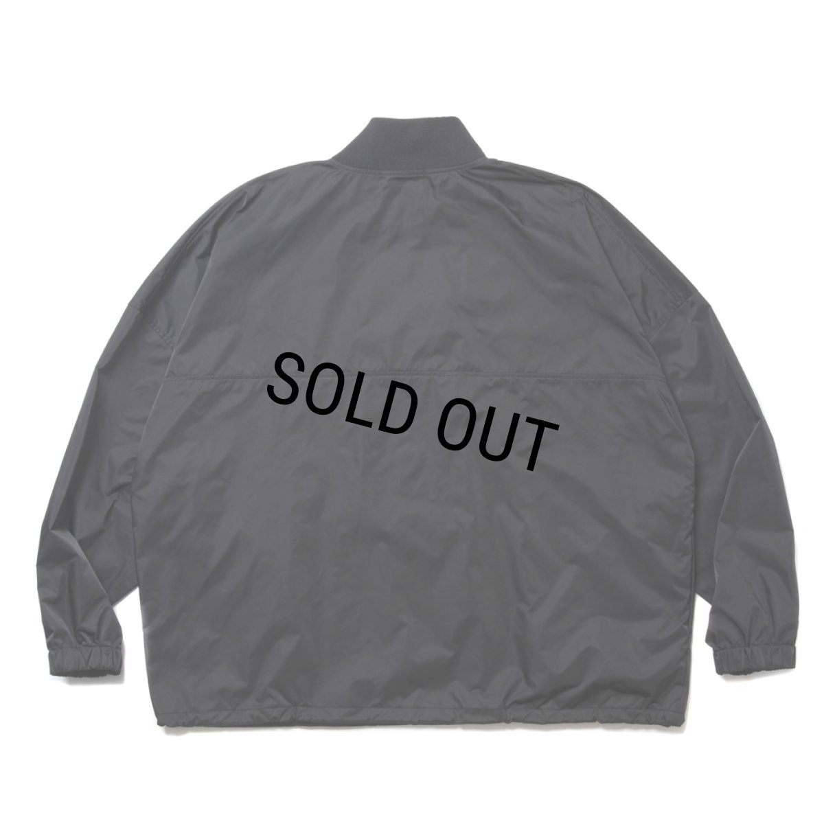 画像2: COOTIE PRODUCTIONS/Memory Polyester Twill Half Zip Top（Black）［ハーフジップトップ-24秋冬］ (2)