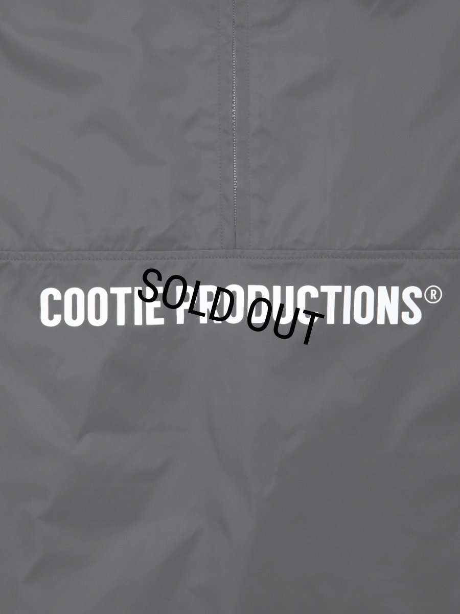 画像4: COOTIE PRODUCTIONS/Memory Polyester Twill Half Zip Top（Black）［ハーフジップトップ-24秋冬］ (4)