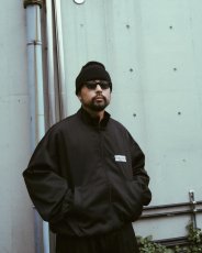 画像3: COOTIE PRODUCTIONS/Polyester Twill Track Jacket（Black）［トラックJKT-24秋冬］ (3)