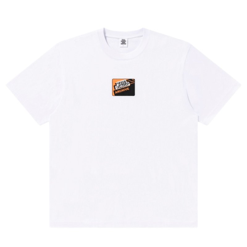 画像1: BlackEyePatch/ARCHIVE BOX INSTRUCTIONS TEE(WHITE)