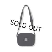 BlackEyePatch/JACQUARD STRAP SHOULDER BAG（BLACK）