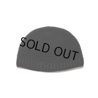 COOTIE PRODUCTIONS/Crochet Cuffless Beanie（Black）［カフレスビーニー-24秋冬］