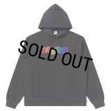 BlackEyePatch/RAINBOW OG LABELS HOODIE（BLACK）
