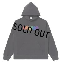 BlackEyePatch/RAINBOW OG LABELS HOODIE（BLACK）