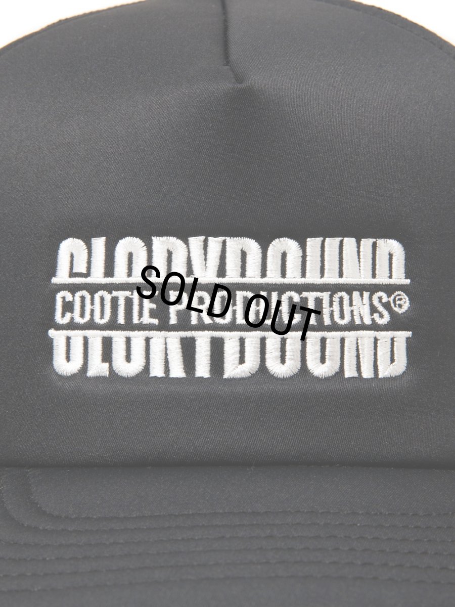 画像4: COOTIE PRODUCTIONS/Polyester Twill 5 Panel Mesh Cap（Black）［5パネルメッシュキャップ-24秋冬］ (4)