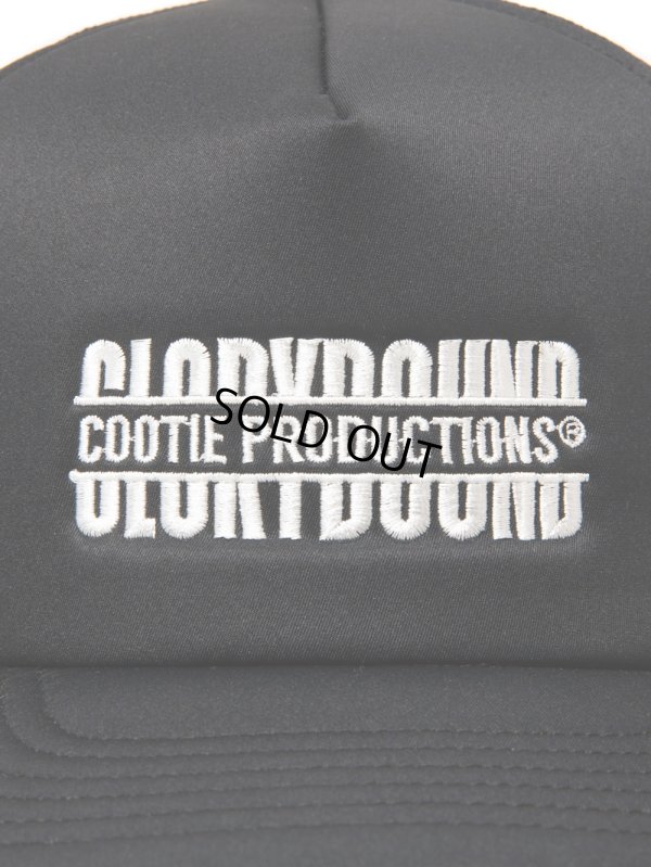画像4: COOTIE PRODUCTIONS/Polyester Twill 5 Panel Mesh Cap（Black）［5パネルメッシュキャップ-24秋冬］