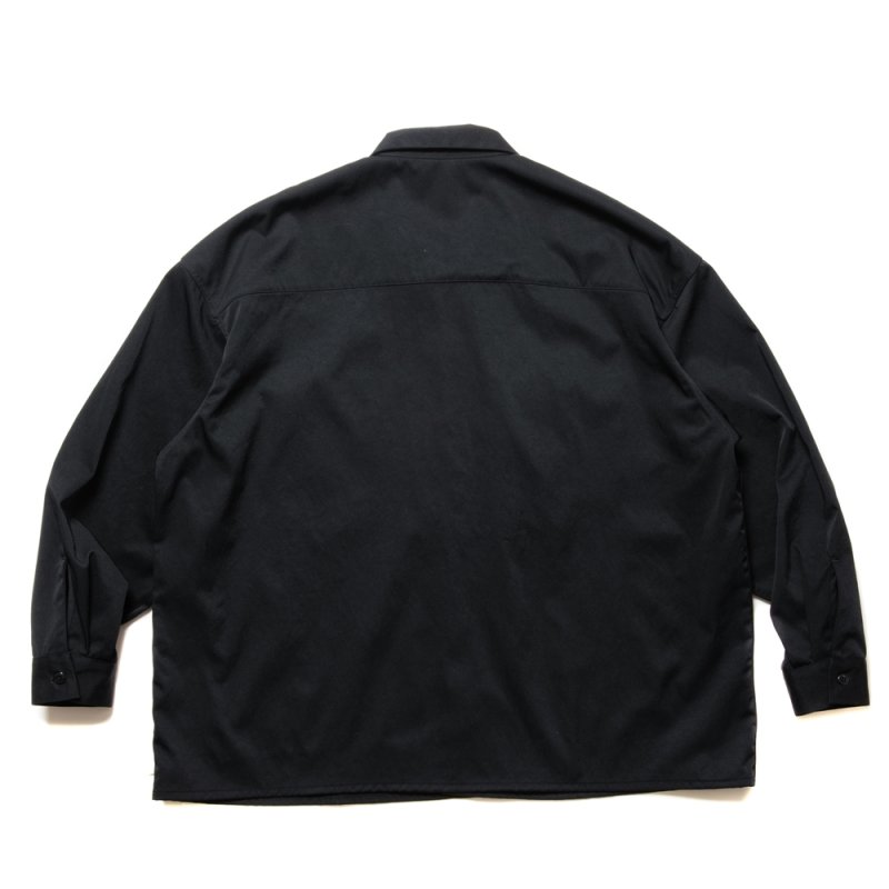 トップス COOTIE PRODUCTIONS Nylon Work Shirt COOTIE PRODUCTIONS/Nylon Chino Cloth L/S Work Shirt（Black