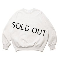 COOTIE PRODUCTIONS/Open End Yarn Sweat Crew（Embroidery）（Oatmeal）［スウェットクルー-24秋冬］