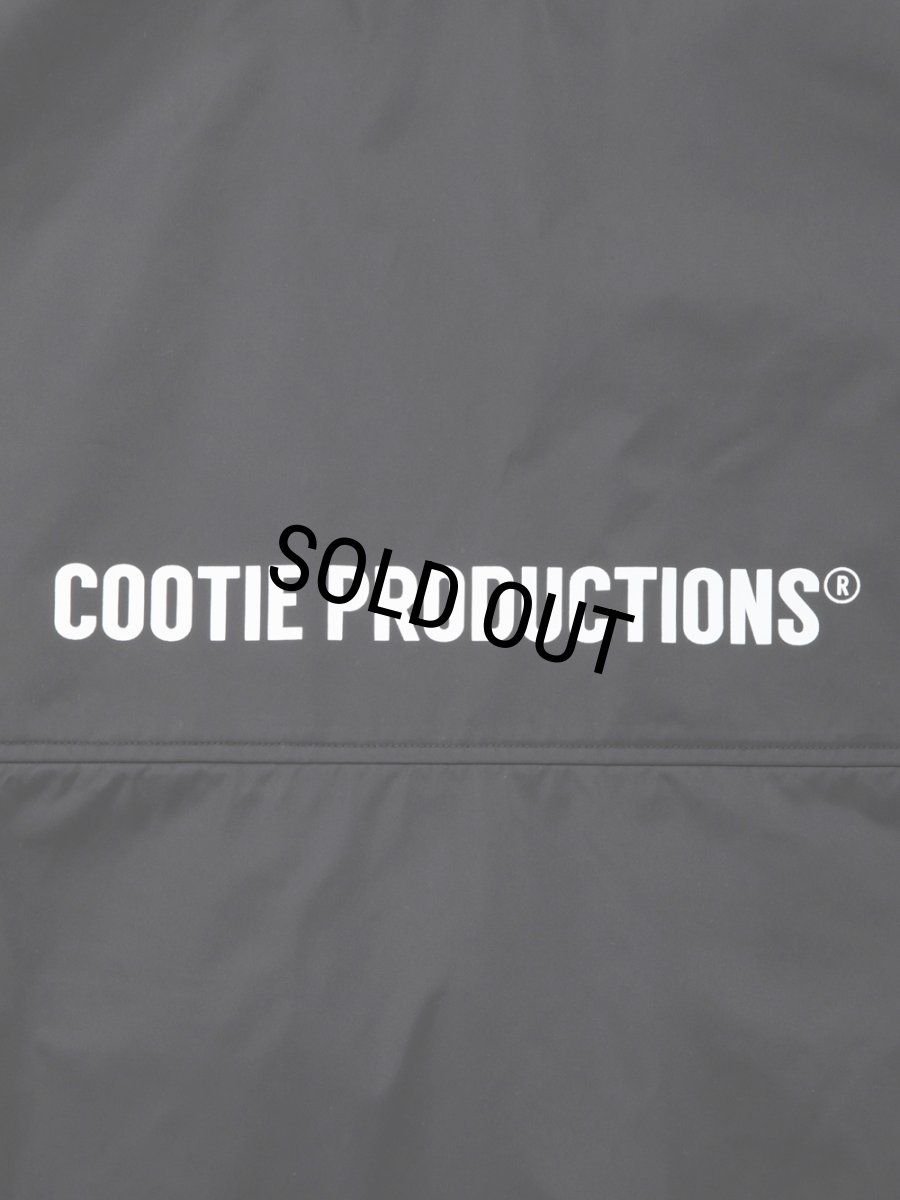 画像4: COOTIE PRODUCTIONS/Memory Polyester Twill Football Top（Black）［フットボールトップ-24秋冬］ (4)