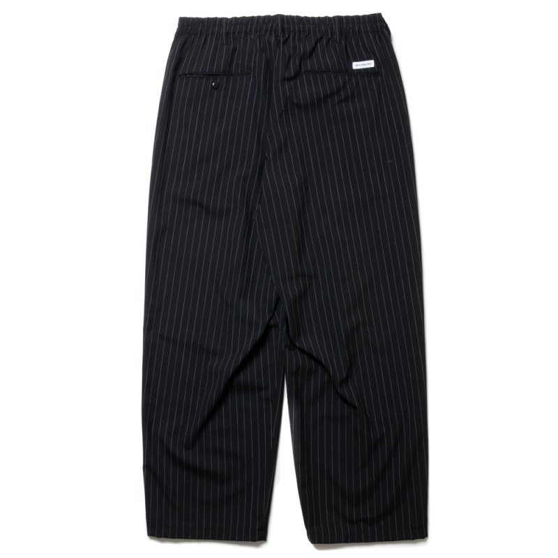 画像2: COOTIE PRODUCTIONS/STRIPE T/W 2 Tuck Easy Pants（Stripe）［ストライプT/Wツータックイージーパンツ-24秋冬］