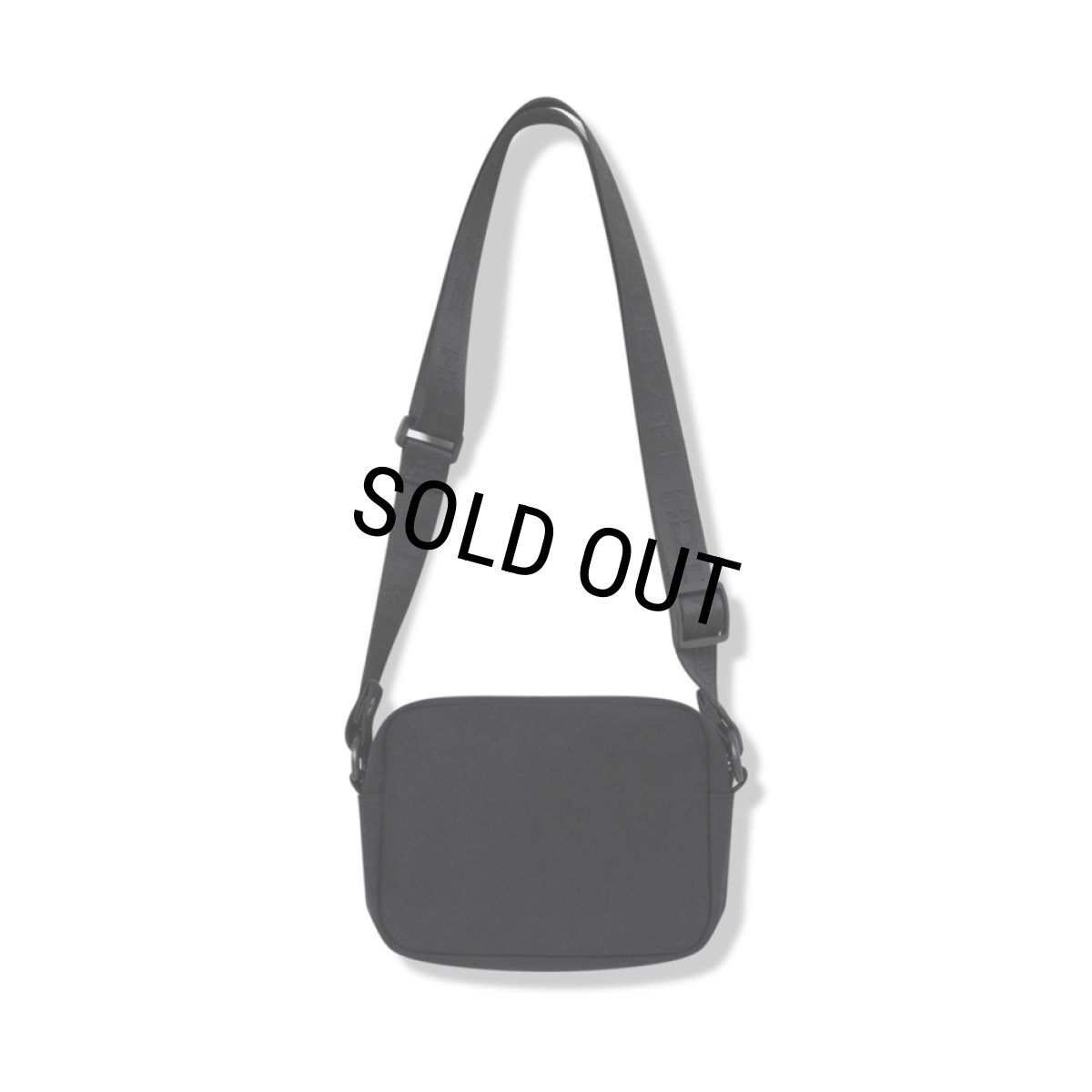 画像2: BlackEyePatch/JACQUARD STRAP SHOULDER BAG(BLACK) (2)