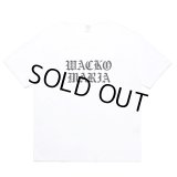 WACKO MARIA/WASHED HEAVY WEIGHT T-SHIRT（WHITE）［プリントT-24秋冬］