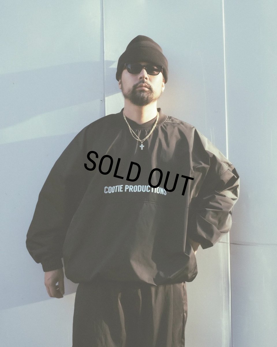 画像6: COOTIE PRODUCTIONS/Memory Polyester Twill Football Top（Black）［フットボールトップ-24秋冬］ (6)