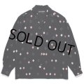 WACKO MARIA/DIAMOND HAWAIIAN SHIRT（BLACK）［ダイヤモンドハワイアンシャツ-24秋冬］