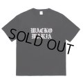 WACKO MARIA/WASHED HEAVY WEIGHT T-SHIRT（BLACK）［プリントT-24秋冬］