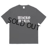 WACKO MARIA/WASHED HEAVY WEIGHT T-SHIRT（BLACK）［プリントT-24秋冬］