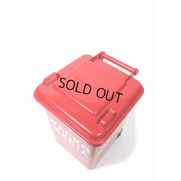 画像2: WACKO MARIA/TRASH CAN（SMALL）（RED）［トラッシュカン-24秋冬］